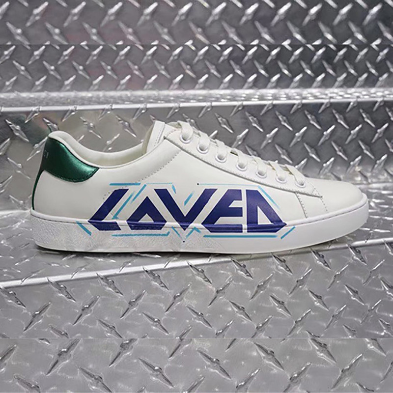 G*u*i ace embroidered sneaker(white)