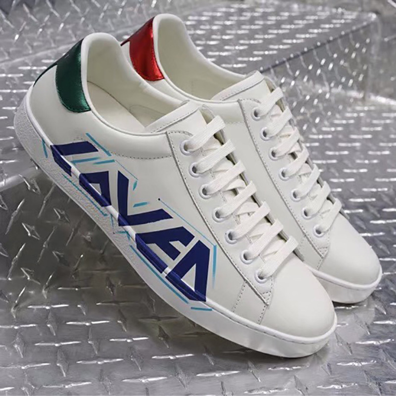 G*u*i ace embroidered sneaker(white)