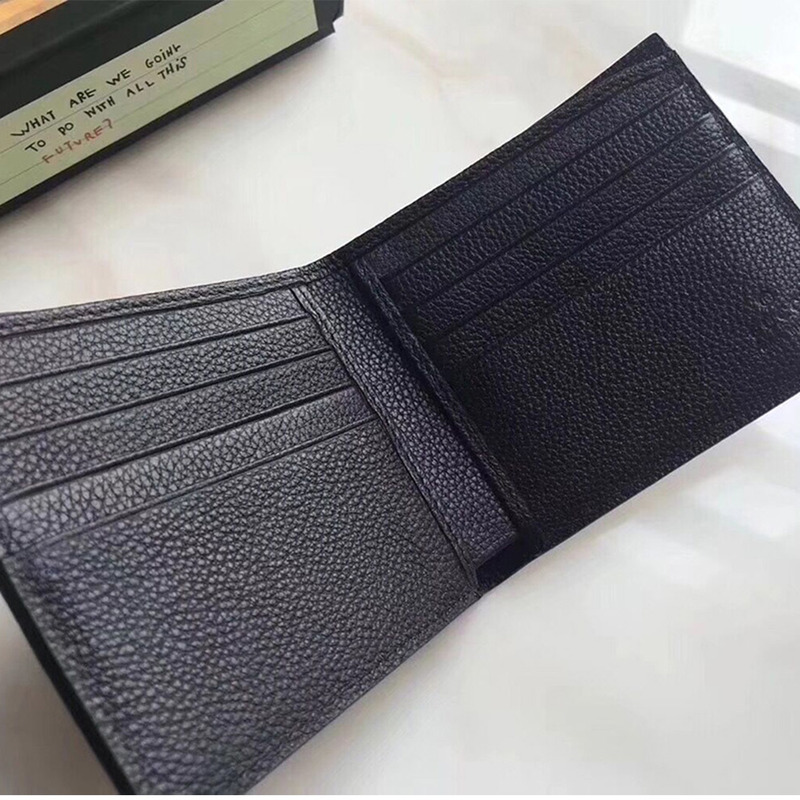 G*u*i print leather bi-fold wallet