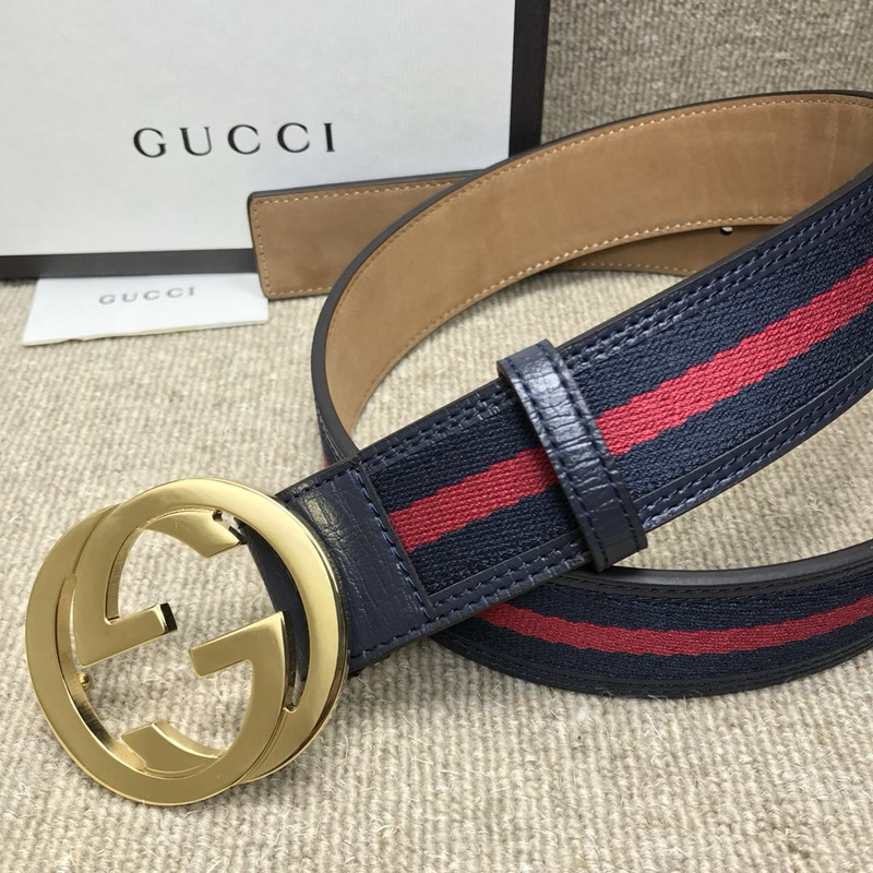 G*u*i stripe belt