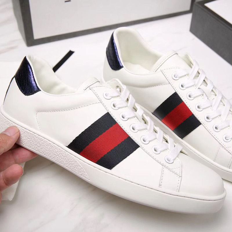 G*u*i ace low-top leather sneaker