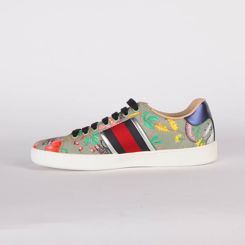 G*u*i flora snake sneakers