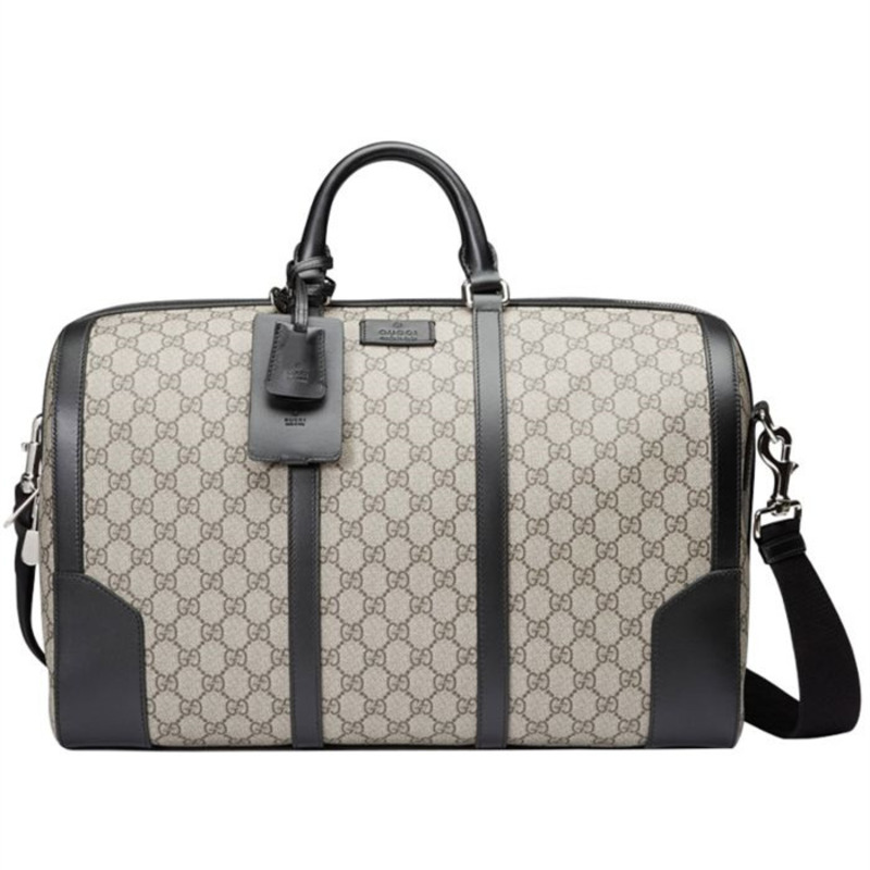 G*u*i gg monogram canvas duffle bag