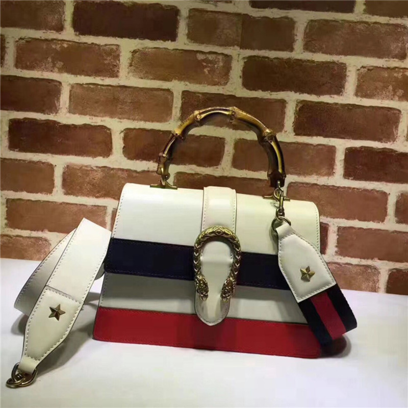 G*u*i black/white/red women handbag