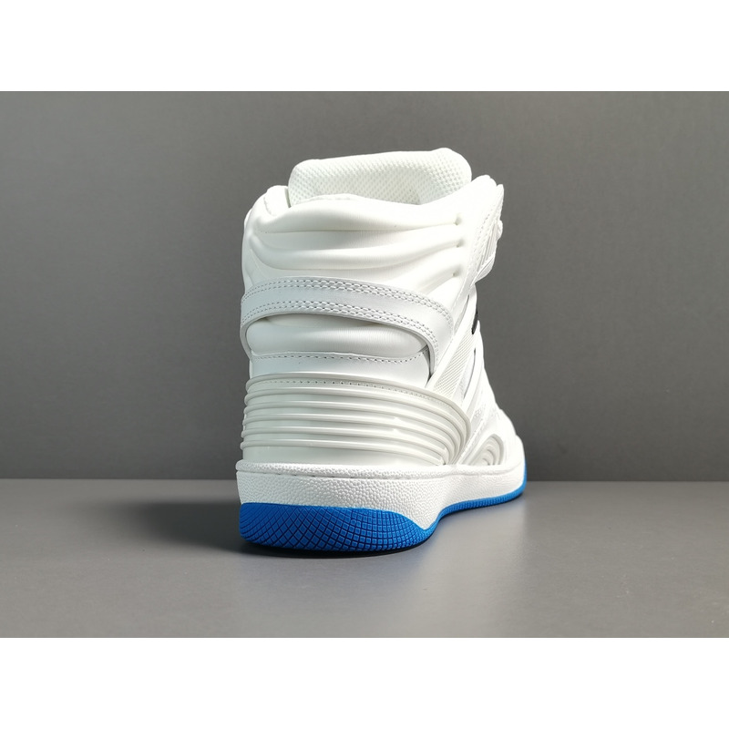 G*u*i high white blue basketball shoes sneakers men