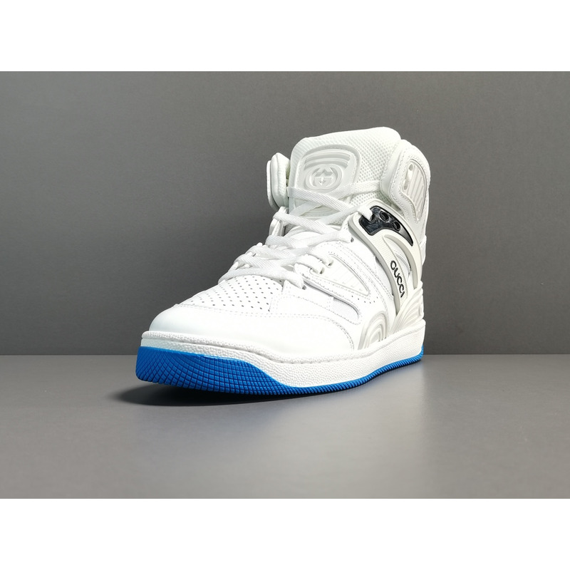 G*u*i high white blue basketball shoes sneakers men