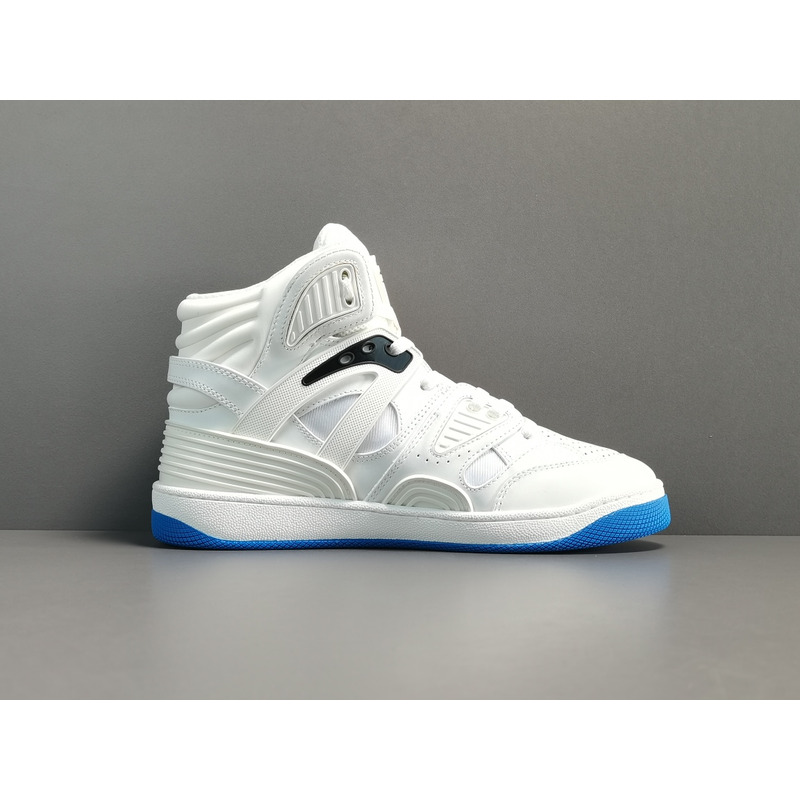 G*u*i high white blue basketball shoes sneakers men