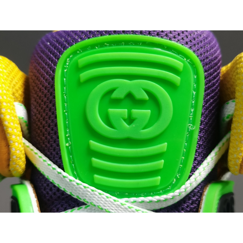 G*u*i high white green purple basketball shoes sneakers men