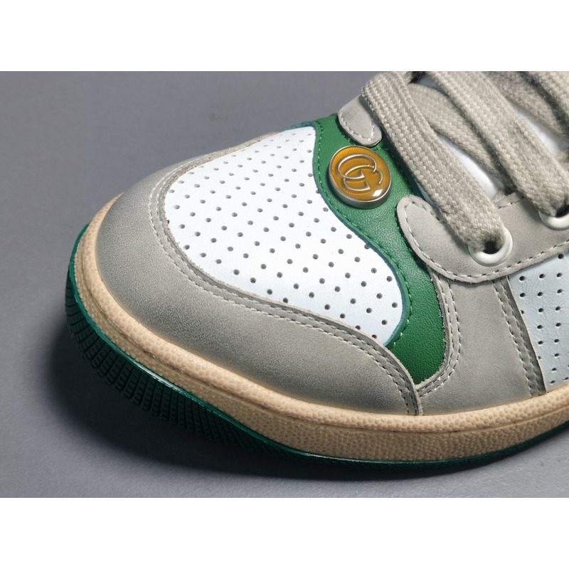 G*u*i low gray green old style casual shoes men women