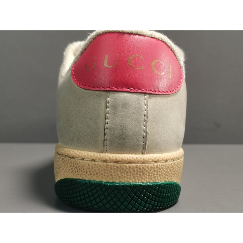 G*u*i low pink green old casual shoes woman