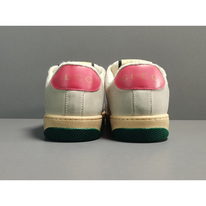 G*u*i low pink green old casual shoes woman