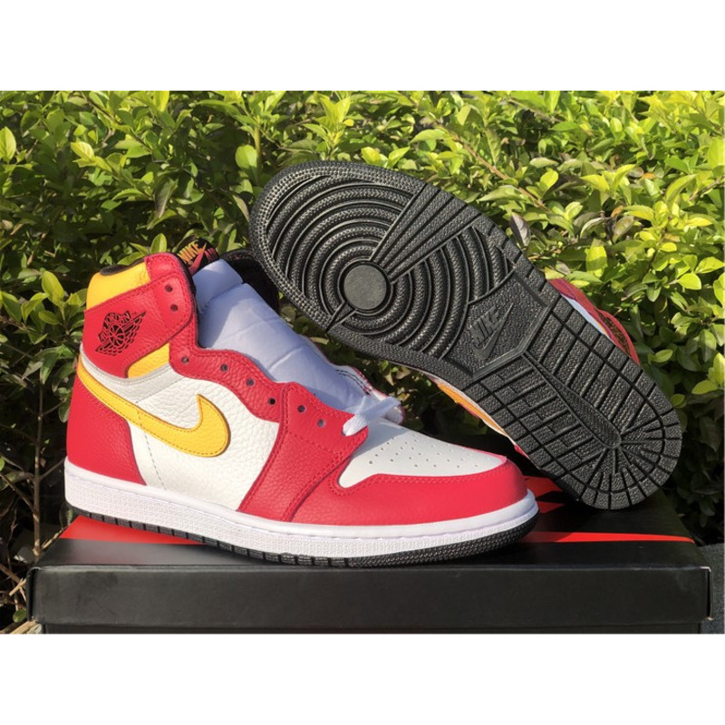 Air Jordan 1"Light Fusion Red"555088 603 Sneakers Men Women