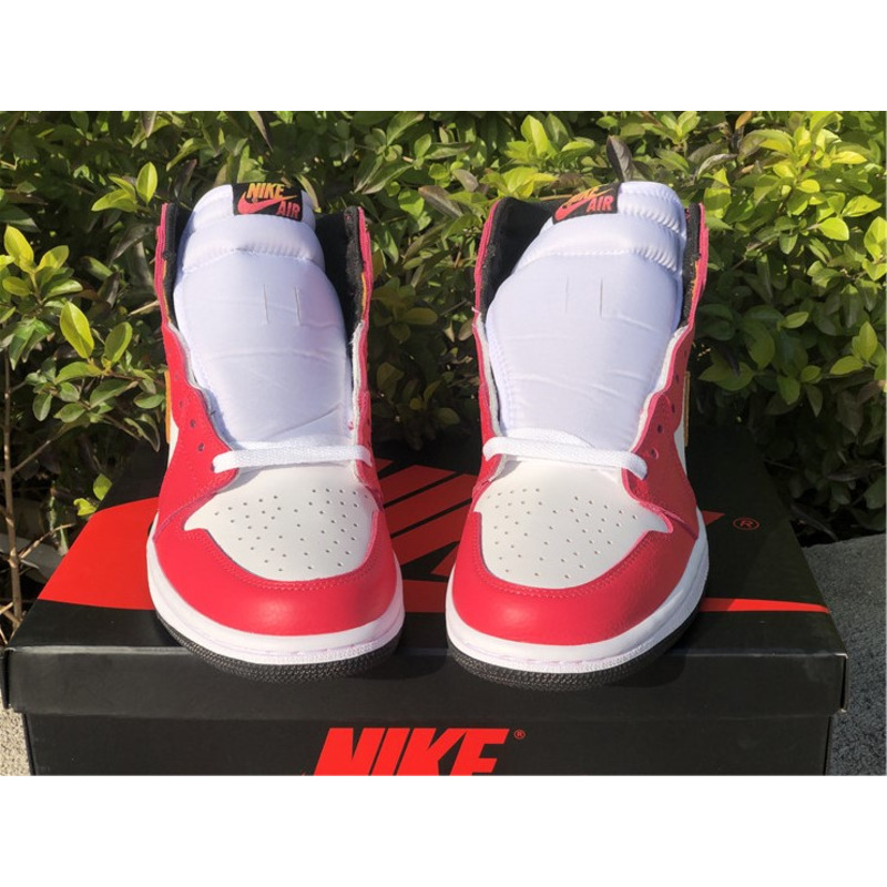 Air Jordan 1"Light Fusion Red"555088 603 Sneakers Men Women