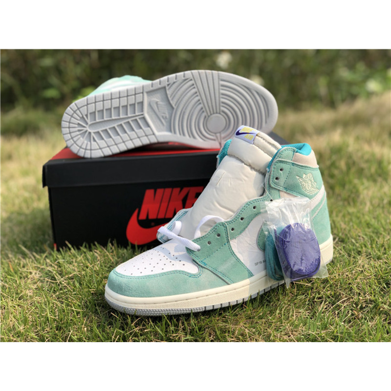 Air Jordan 1"Turbo Green"555088 311 Sneakers Men Women