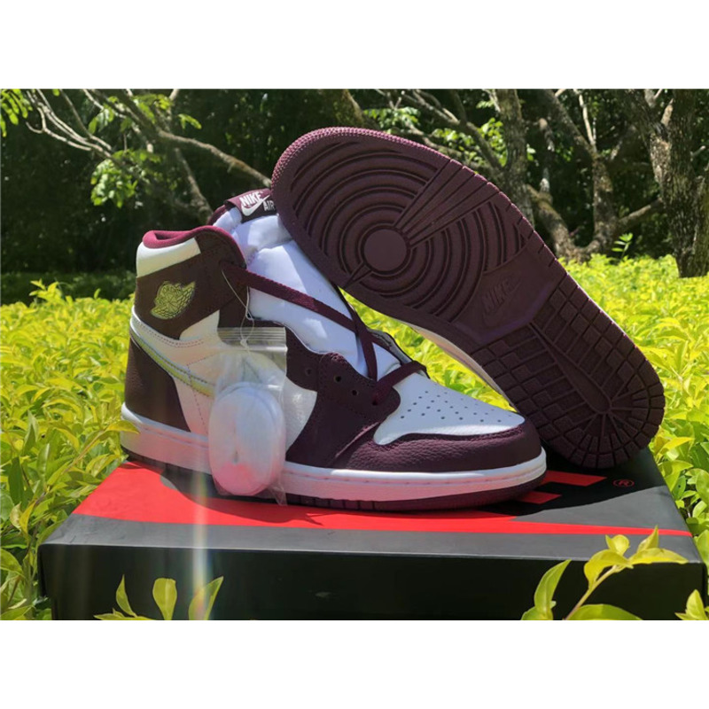 Air Jordan 1 High OG" Bordeaux"555088 611 Sneakers Men Women