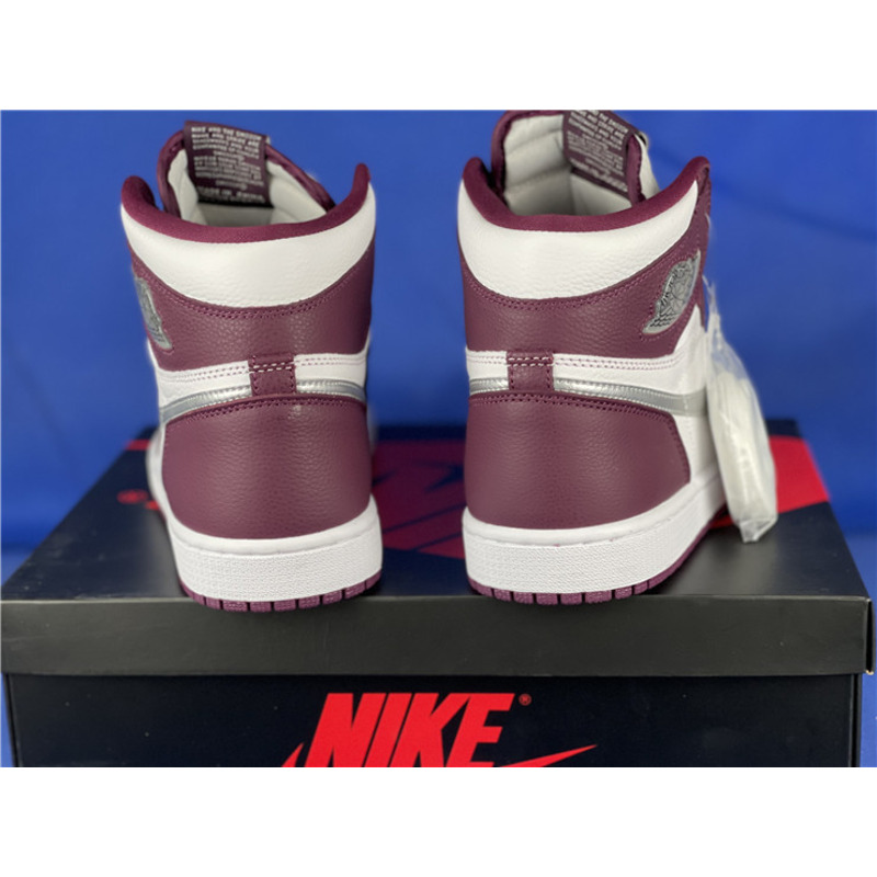 Air Jordan 1 High OG" Bordeaux"555088 611 Sneakers Men Women