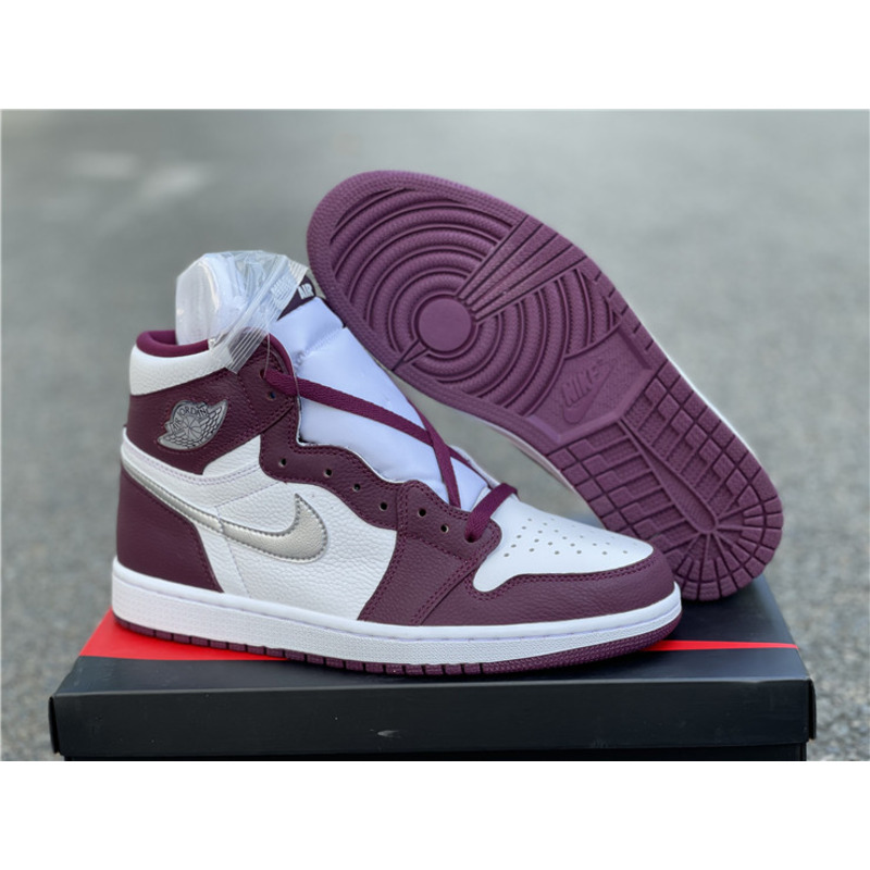 Air Jordan 1 High OG" Bordeaux"555088 611 Sneakers Men Women