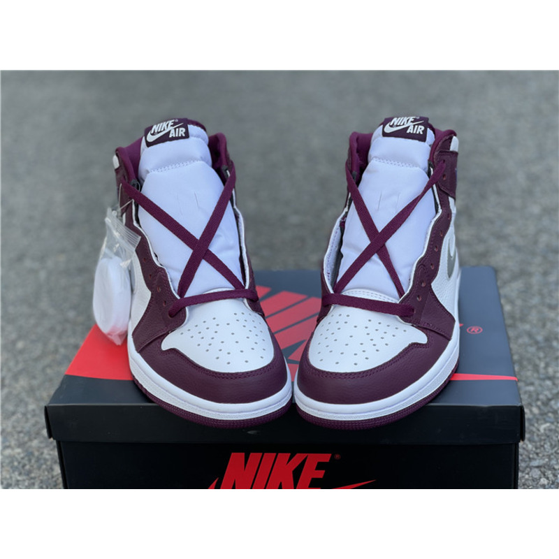 Air Jordan 1 High OG" Bordeaux"555088 611 Sneakers Men Women