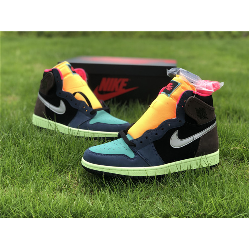 Air Jordan 1 High OG"Bio Hack"555088 201 Sneakers Men Women