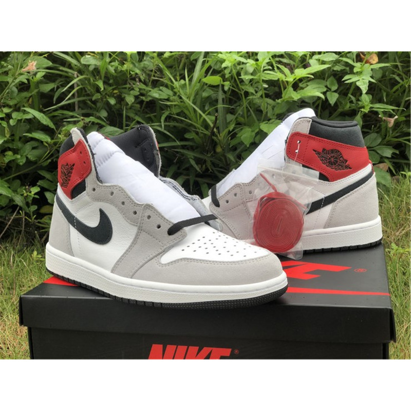 Air Jordan 1 High OG"Particle Grey"555088 126 Sneakers Men Women