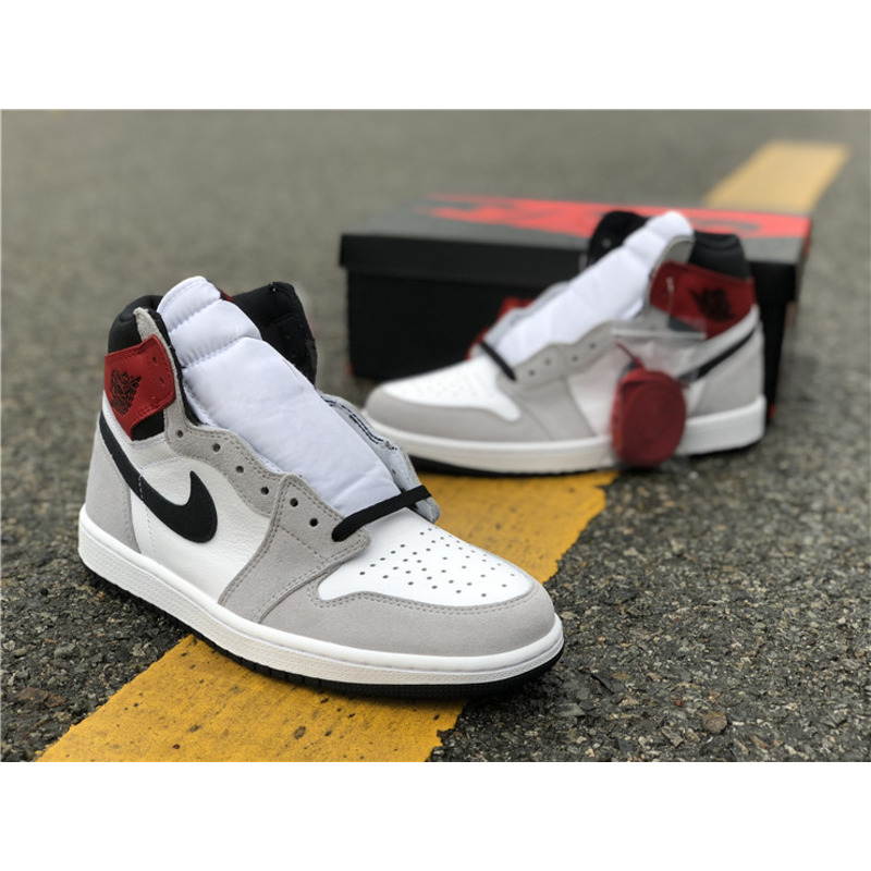 Air Jordan 1 High OG"Particle Grey"555088 126 Sneakers Men Women