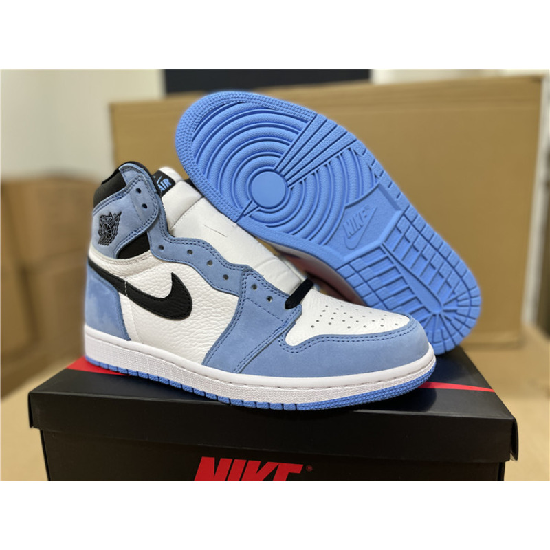 Air Jordan 1 High OG"University Blue"555088 134 Sneakers Men Women