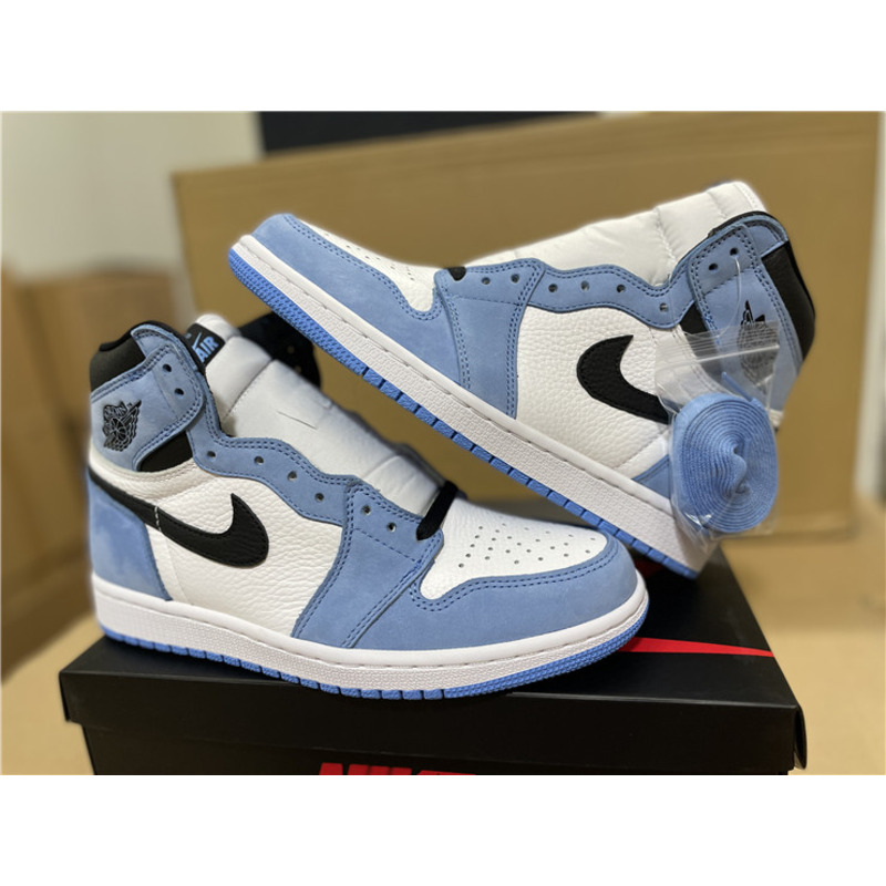 Air Jordan 1 High OG"University Blue"555088 134 Sneakers Men Women