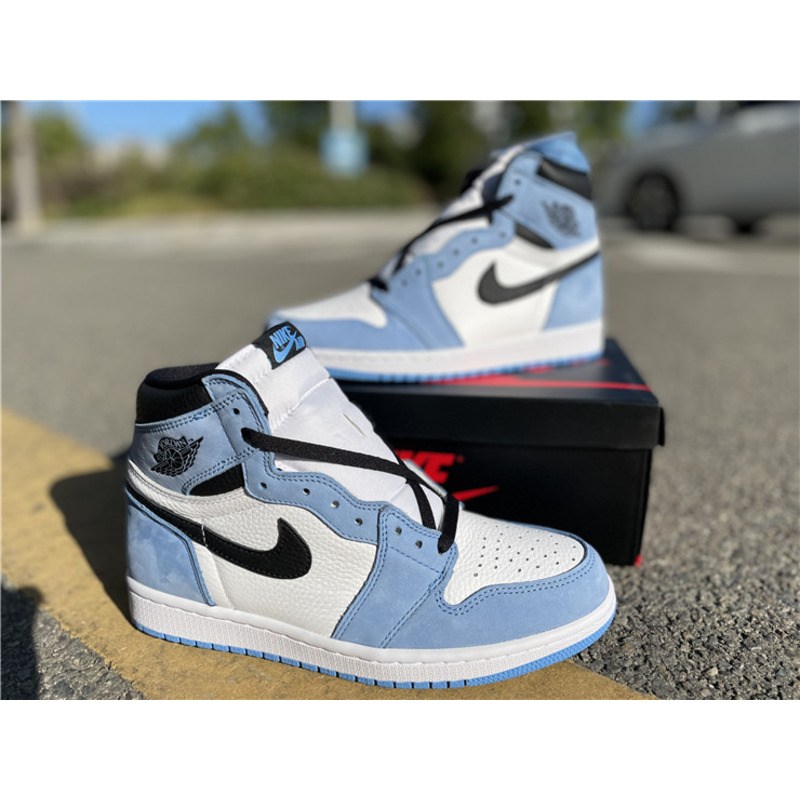 Air Jordan 1 High OG"University Blue"555088 134 Sneakers Men Women