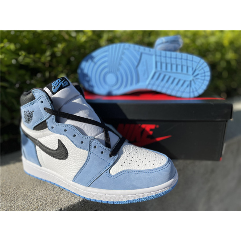 Air Jordan 1 High OG"University Blue"555088 134 Sneakers Men Women