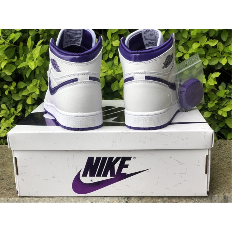 Air Jordan 1 High OG WMNS"Court Purple"CD0461 151 Sneakers Men Women