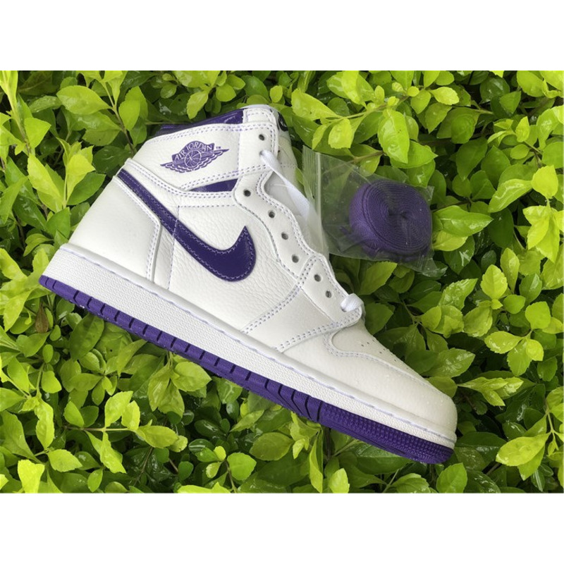 Air Jordan 1 High OG WMNS"Court Purple"CD0461 151 Sneakers Men Women