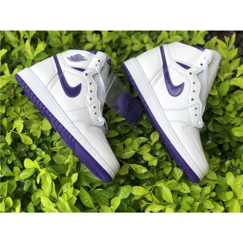 Air Jordan 1 High OG WMNS"Court Purple"CD0461 151 Sneakers Men Women