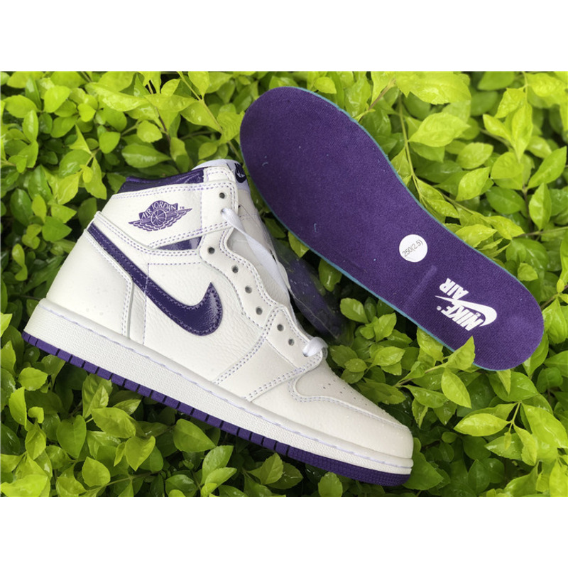 Air Jordan 1 High OG WMNS"Court Purple"CD0461 151 Sneakers Men Women