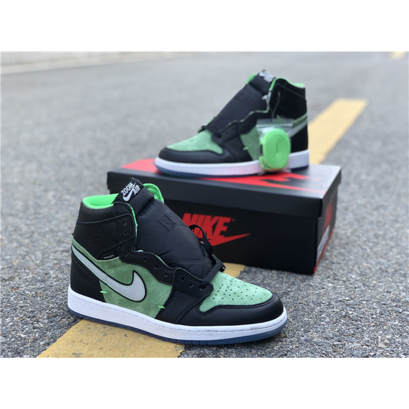 Air Jordan 1 High Zoom"Rage Green"CK6637 002 Sneakers Men