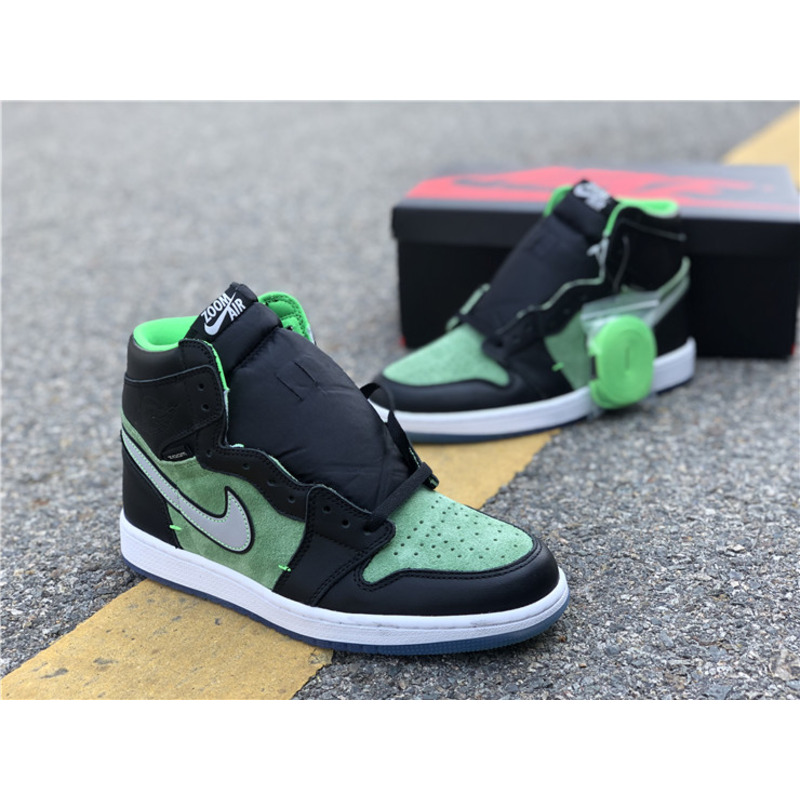 Air Jordan 1 High Zoom"Rage Green"CK6637 002 Sneakers Men