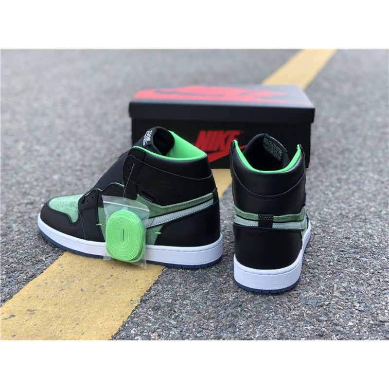 Air Jordan 1 High Zoom"Rage Green"CK6637 002 Sneakers Men