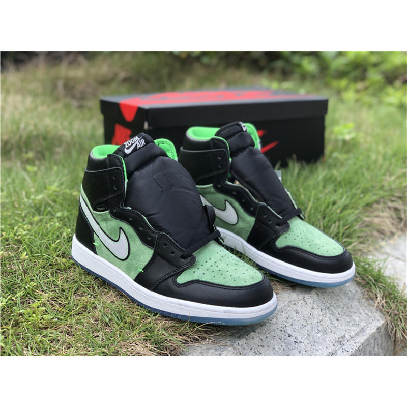 Air Jordan 1 High Zoom"Rage Green"CK6637 002 Sneakers Men