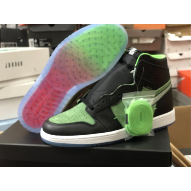 Air Jordan 1 High Zoom"Rage Green"CK6637 002 Sneakers Men