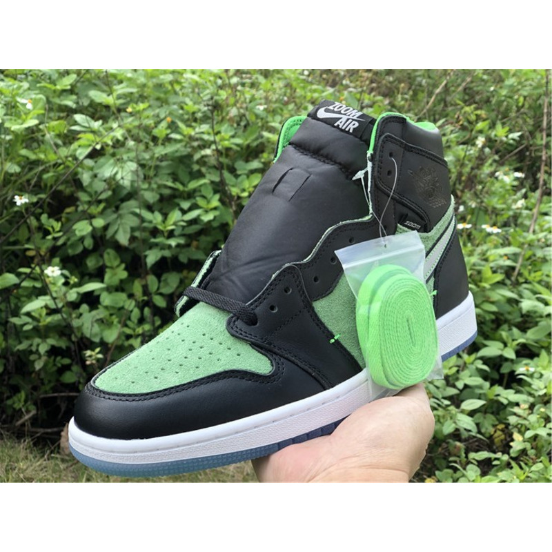 Air Jordan 1 High Zoom"Rage Green"CK6637 002 Sneakers Men