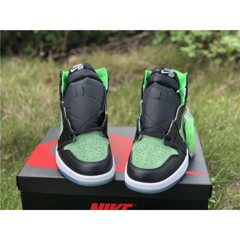 Air Jordan 1 High Zoom"Rage Green"CK6637 002 Sneakers Men