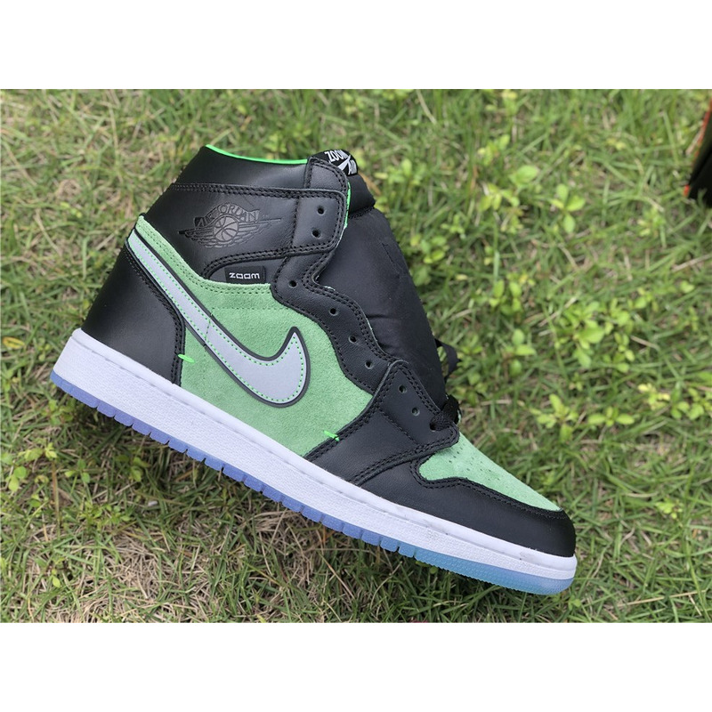 Air Jordan 1 High Zoom"Rage Green"CK6637 002 Sneakers Men