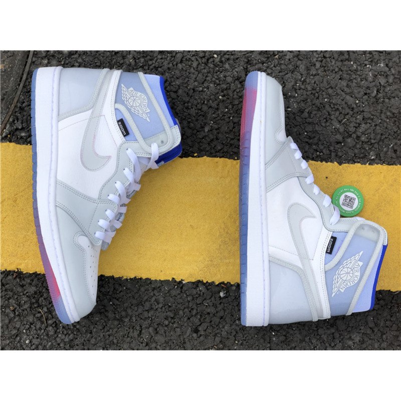 Air Jordan 1 High Zoom R2T CK6637 104 Sneakers Men Women