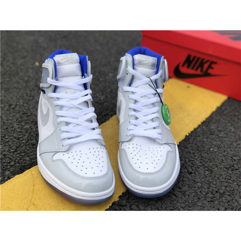 Air Jordan 1 High Zoom R2T CK6637 104 Sneakers Men Women