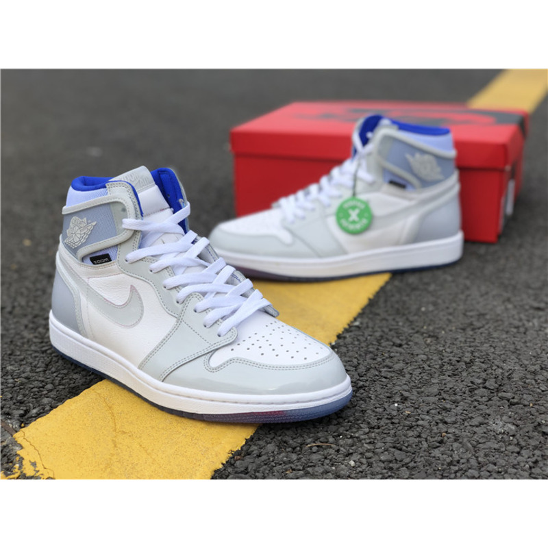 Air Jordan 1 High Zoom R2T CK6637 104 Sneakers Men Women