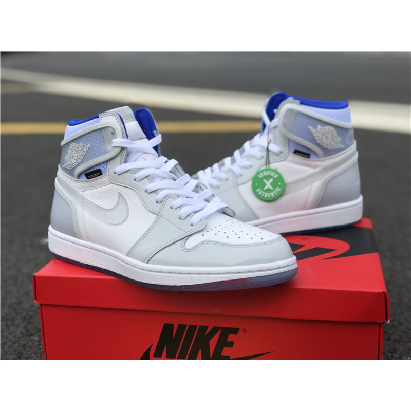 Air Jordan 1 High Zoom R2T CK6637 104 Sneakers Men Women