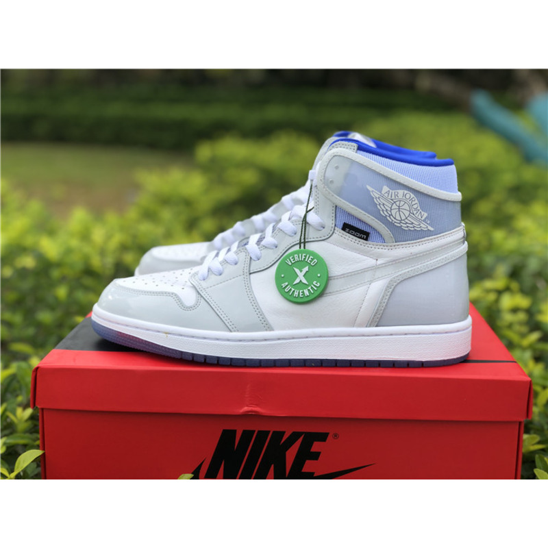 Air Jordan 1 High Zoom R2T CK6637 104 Sneakers Men Women