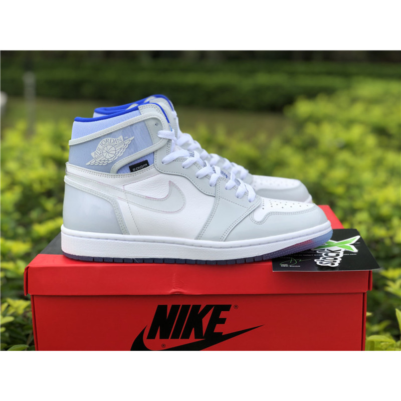 Air Jordan 1 High Zoom R2T CK6637 104 Sneakers Men Women