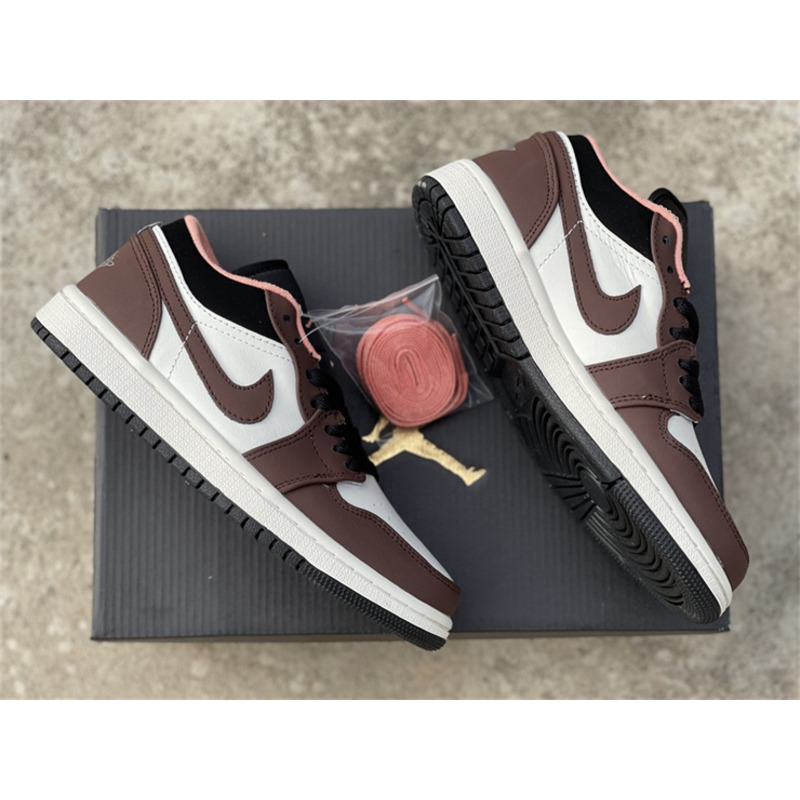 Air Jordan 1 Low"Mocha Brown"DC6991 200 Sneakers Men Women