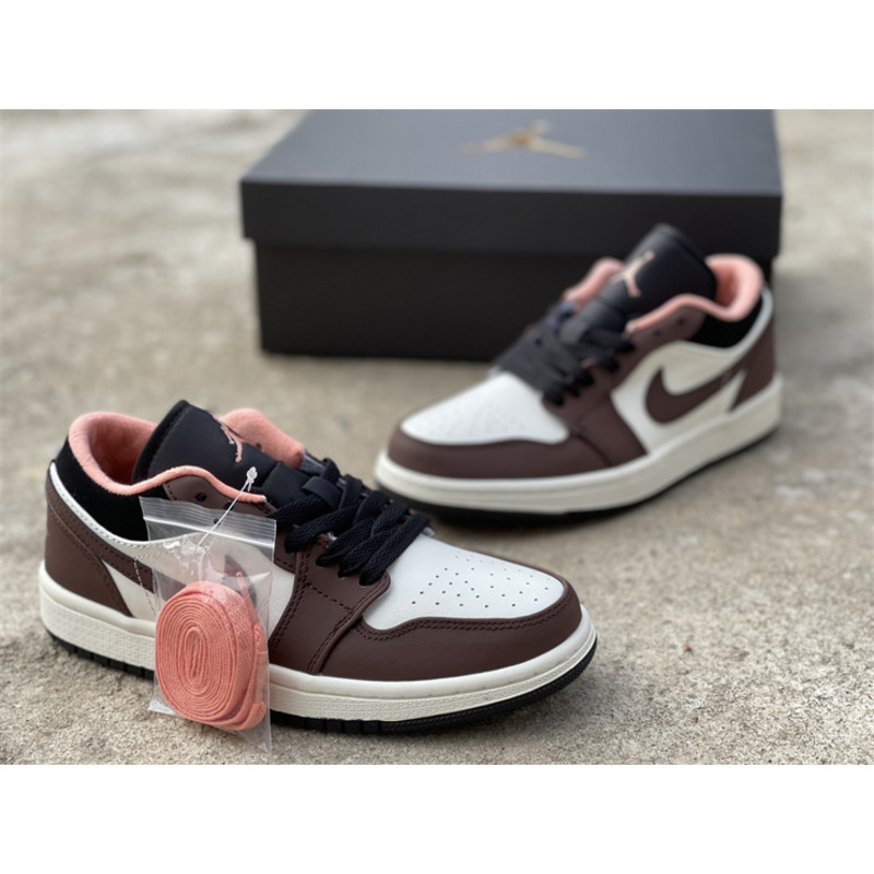 Air Jordan 1 Low"Mocha Brown"DC6991 200 Sneakers Men Women