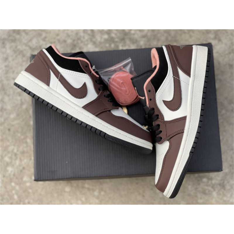 Air Jordan 1 Low"Mocha Brown"DC6991 200 Sneakers Men Women